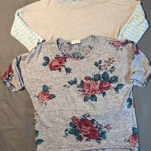 Two Cute Half Sleeve Shirts